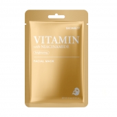 Izgaismojoša sejas maska ar vitamīniem un niacinamīdu VITAMINS with NIACINAMIDE SKIN627