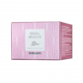Sejas krēms pret grumbām ar gliemeža mucīna ekstraktu BERGAMO PURE SNAIL, 50 ml