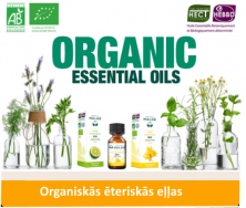 Ēteriskās eļļas dabīgas organiskās