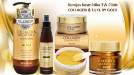 Jaunumi no Korejas kosmētikas 3W Clinic Collagen Luxury Gold