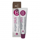 Profesionāla skropstu un uzacu krāsa Berrywell Natural Brown