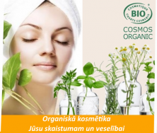 Biokosmētika sejai, matiem, ķermenim (Itālija, Francija)