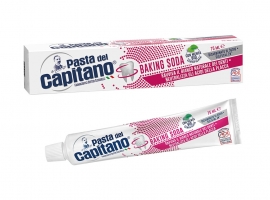 Zobu pasta ar balinošu efektu Capitano Baking soda, 75 ml