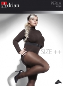 Sieviešu zeķubikses korpulentām sievietēm, lielie izmēri Perla 40 den. Size Plus