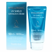 Mitrinošs saules aizsargkrēms ar hialuronskābi SPF50+ FARMSTAY