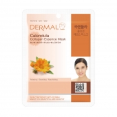 Sejas maska ar kliņģerītēm un kolagēnu DERMAL Calendula Collagen