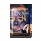 Ametista pīlinga maska sejai PUREDERM Galaxy Diamond Glitter VIOLET