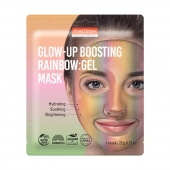 Sejas hidrogēla maska PUREDERM Glow-up Boosting RAINBOW 22 g