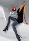 Sieviešu biezās mikrofibras zeķubikses HOT, 100 den.