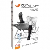 Sporta kompresijas pusgarās zeķes ROYAL BAY Relax