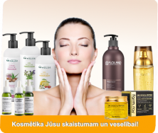 Bio kosmētika un Kosmētikas līdzekļi sejai, matiem, ķermenim, rokām, kājām