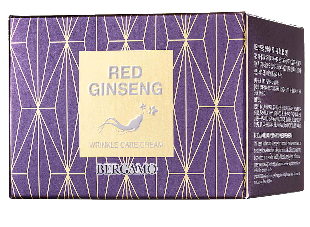 Кремя для лица от морщин Bergamo Red Ginseng