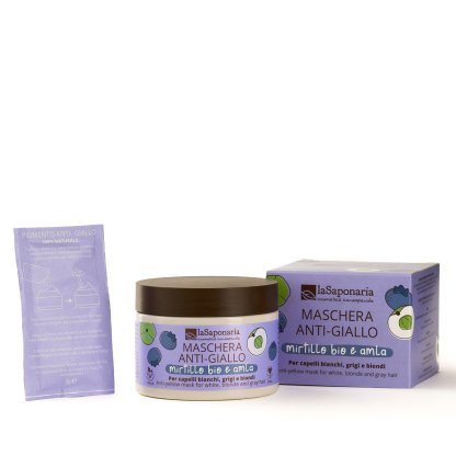 Маска для волос против желтизны