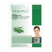 Маска для лица с розмарином и коллагеном DERMAL Rosemary Collagen