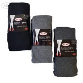 Женские элегантные колготки из хлопка с лайкрой Size Plus