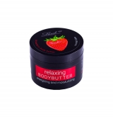 Насыщенное кремовое клубничное масло для тела Strawberry