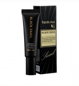 Крем для глаз с муцином черной улитки Black Snail Farmstay