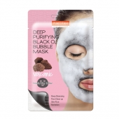 Глубокоочищающая черная маска с кислородом, вулканическая Purederm