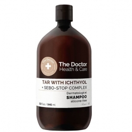 Дегтярный дерматологический шампунь The Doctor SEBO STOP с ихтиолом, 946 ml