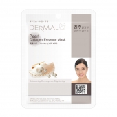 Маска для лица с экстрактом жемчуга и коллагена DERMAL Pearl Collagen