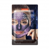 Аметистовая отшелушивающая маска для лица PUREDERM Galaxy Diamond Glitter VIOLET