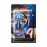 Алмазная маска-пилинг для лица PUREDERM Galaxy Diamond Glitter BLUE