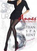 Женские колготки с блеском Glamour Transparent 30