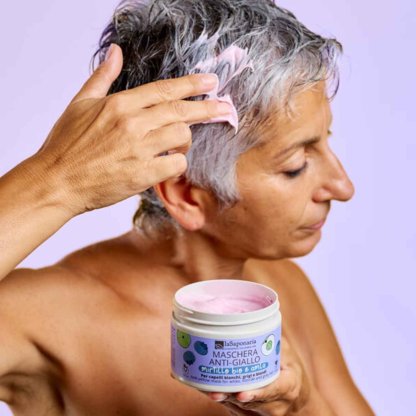 Маска для волос против желтизны